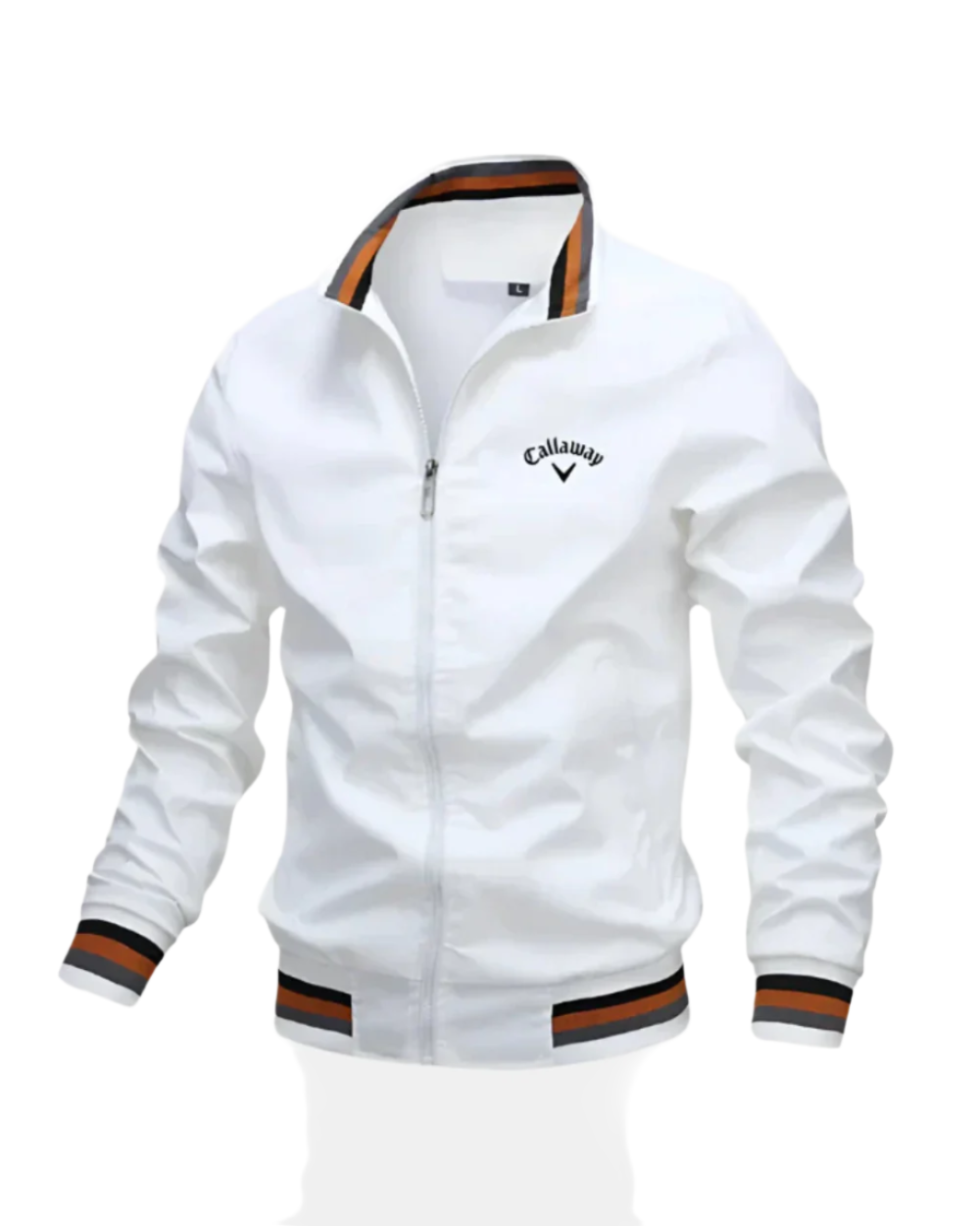 Lässige Jacke mit Reißverschluss