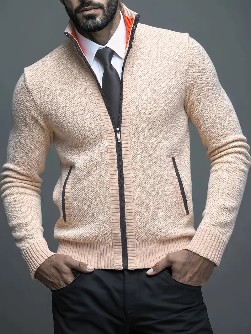 Elegante Business-Strickjacke