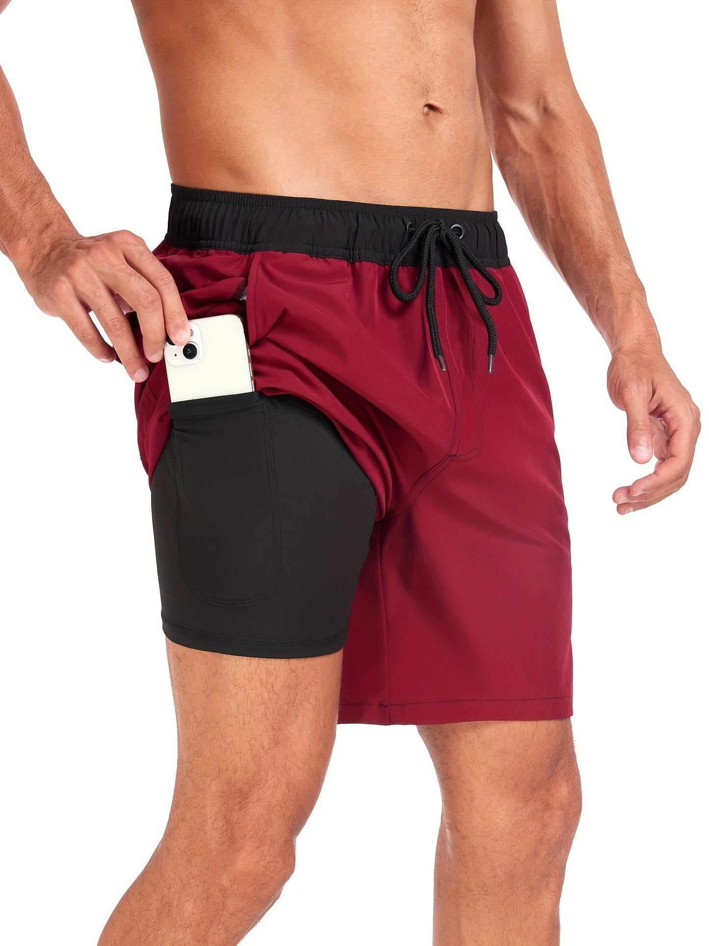 Badeshorts mit Taschen