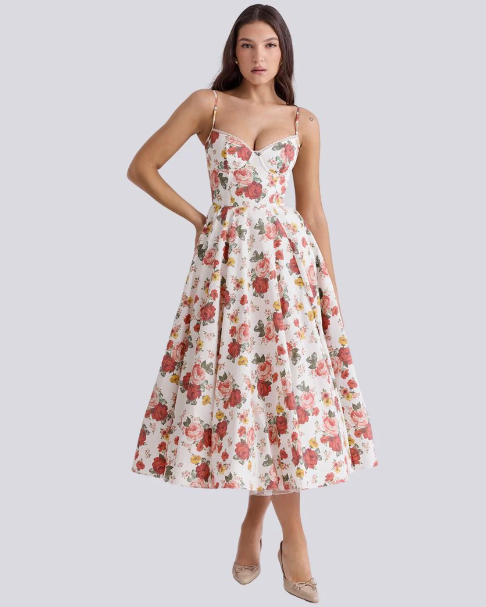Bonaire Elegantes Maxikleid
