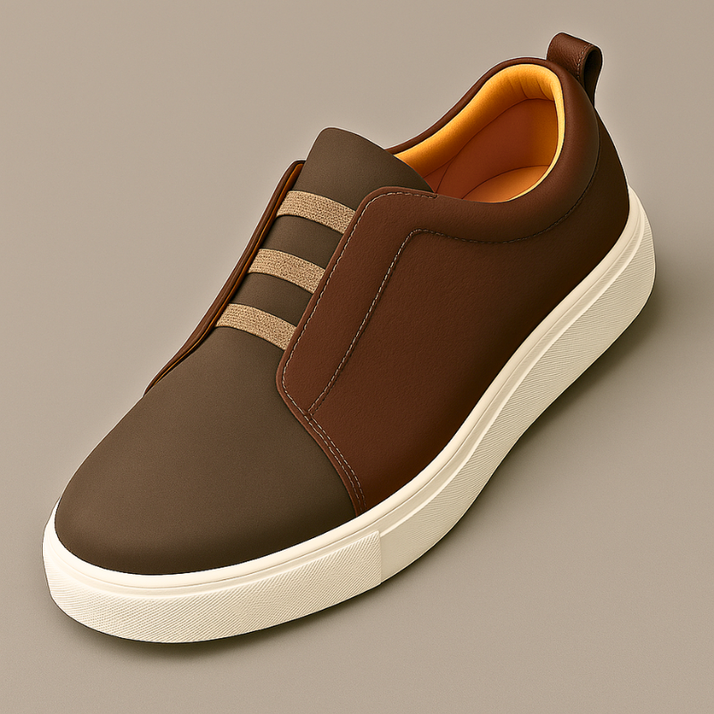 Premium Leder Turnschuhe
