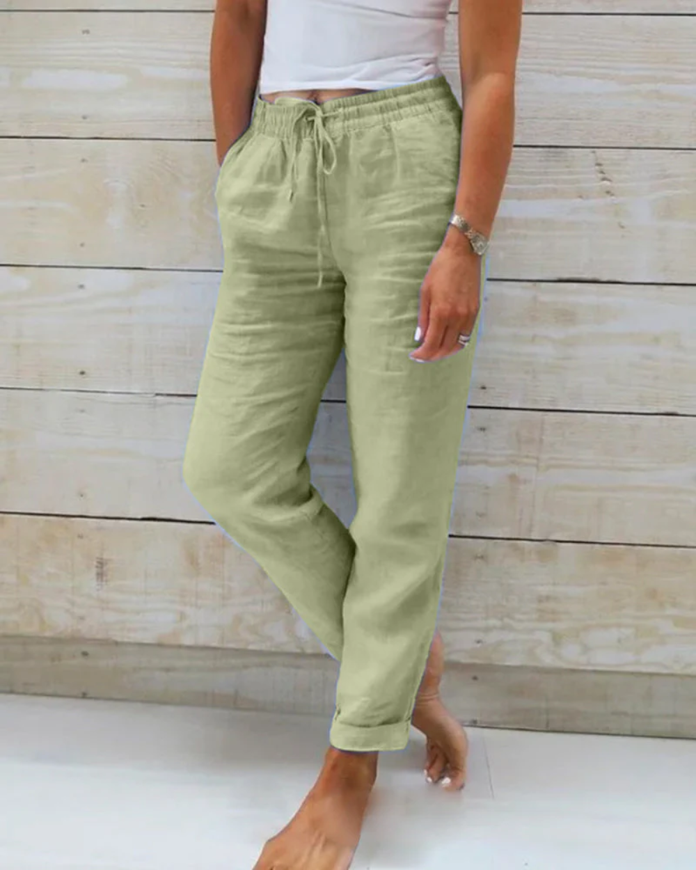 Bequeme Leinenhosen