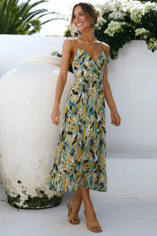 Elegantes Midikleid