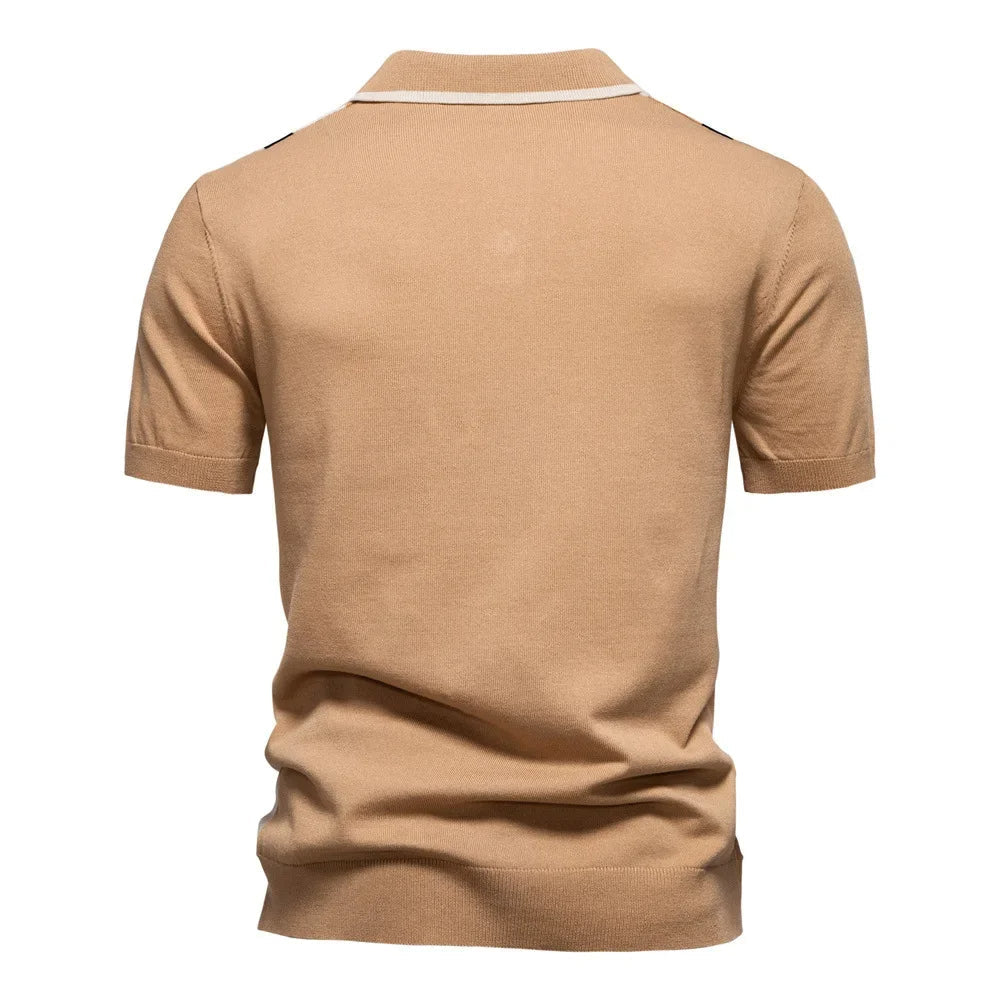 Polohemd aus Strick