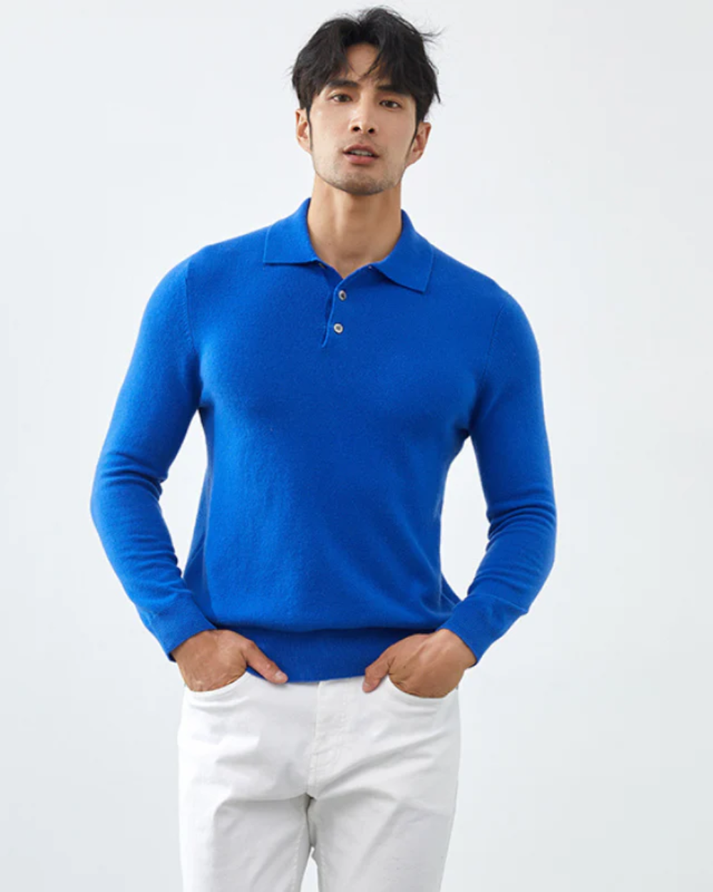 Ponza Kaschmir-Polopullover