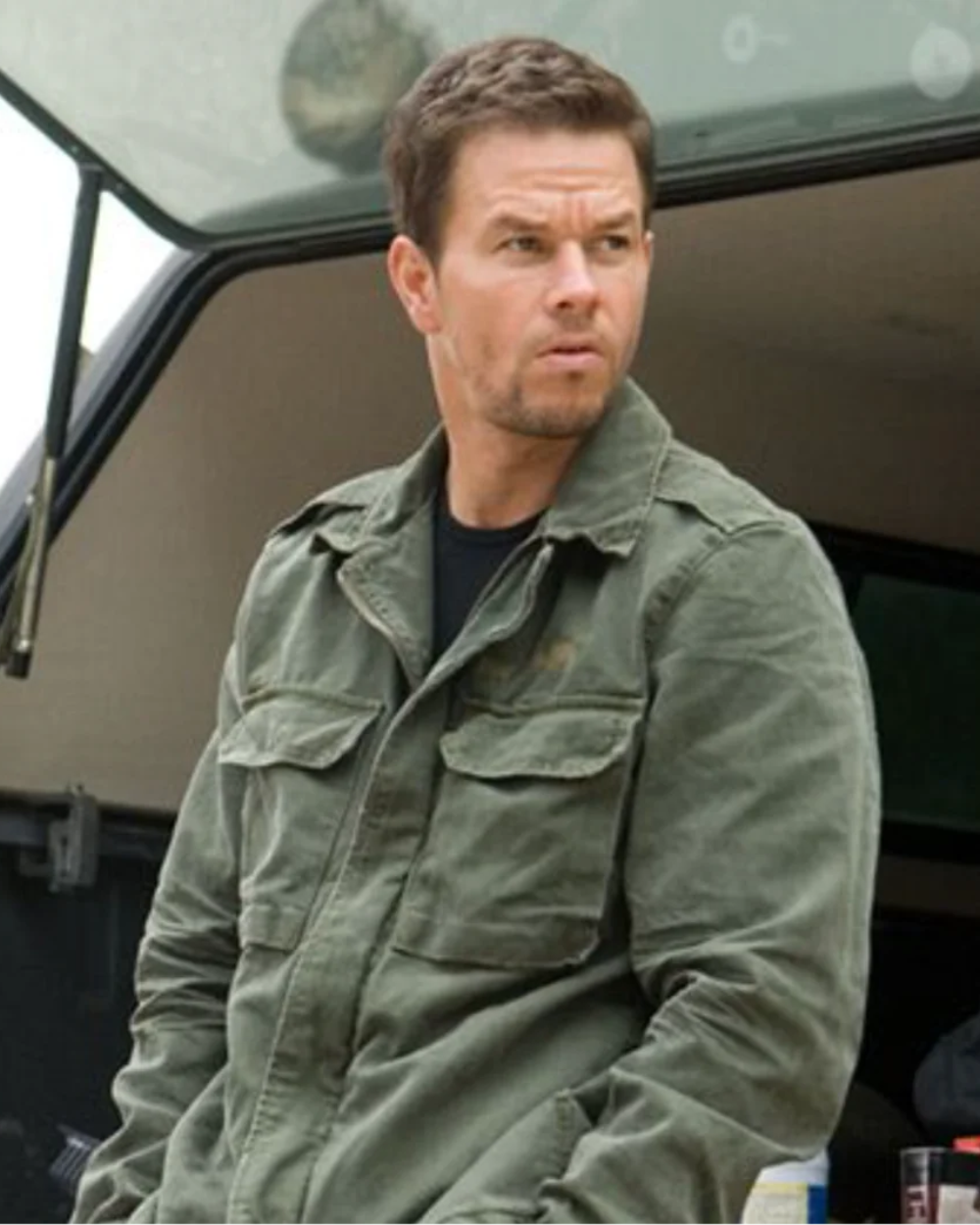 Militärische Jacke