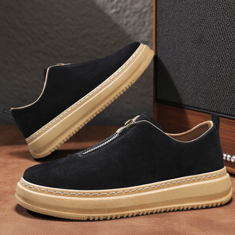 Elegante Wildlederschuhe