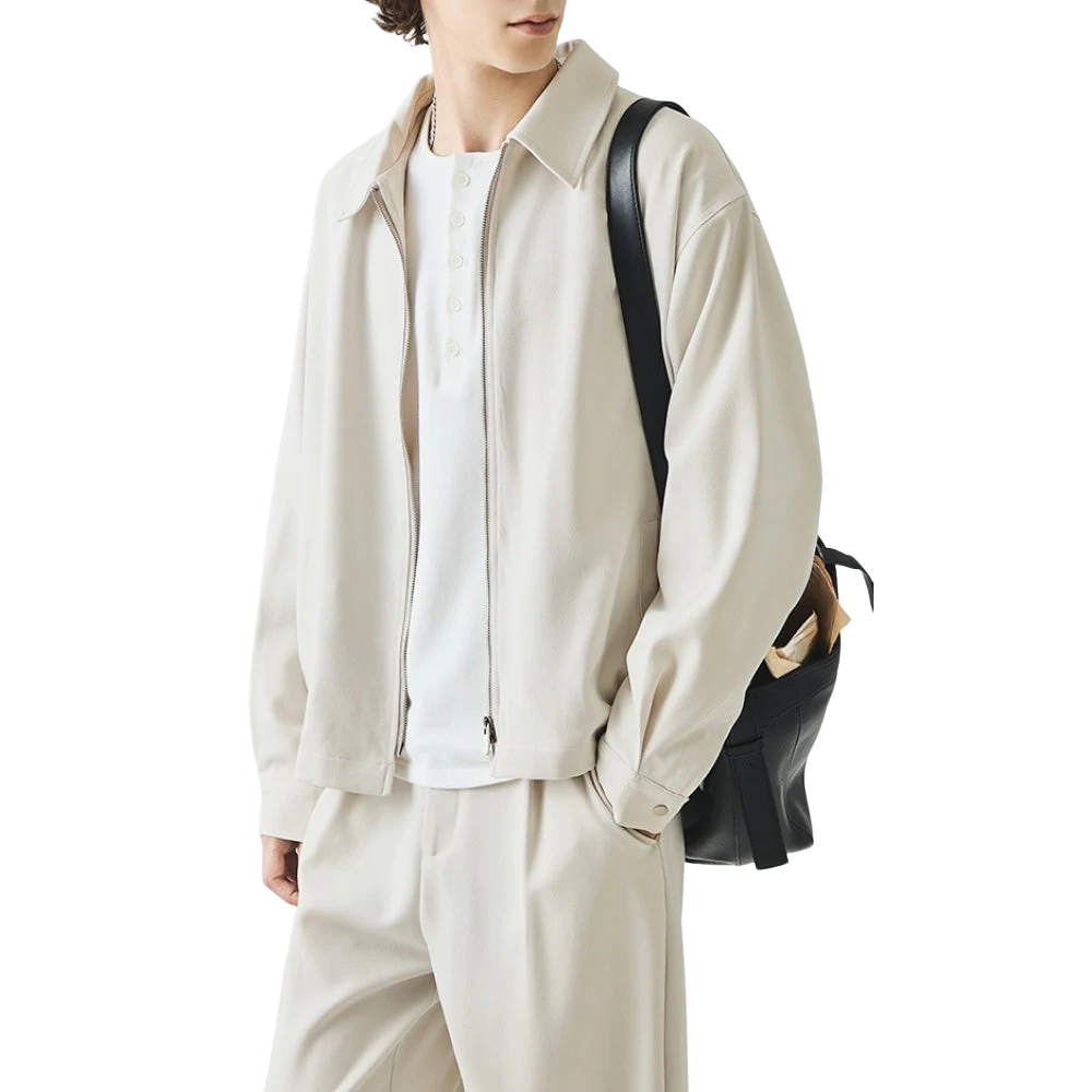 Elegante Jacke mit Reißverschluss