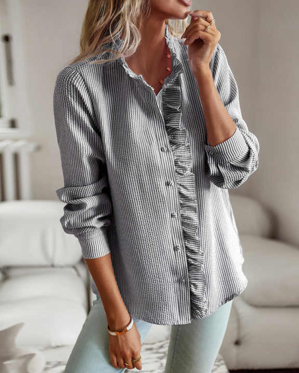 Elegante Damenbluse