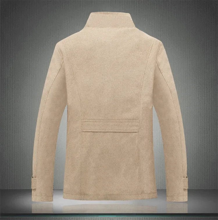 Eleganter Fleecemantel