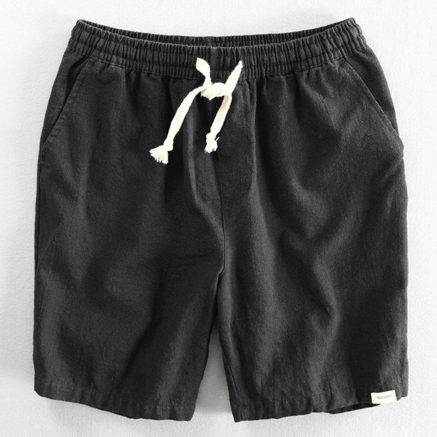 Shorts aus Baumwolle im japanischen Stil