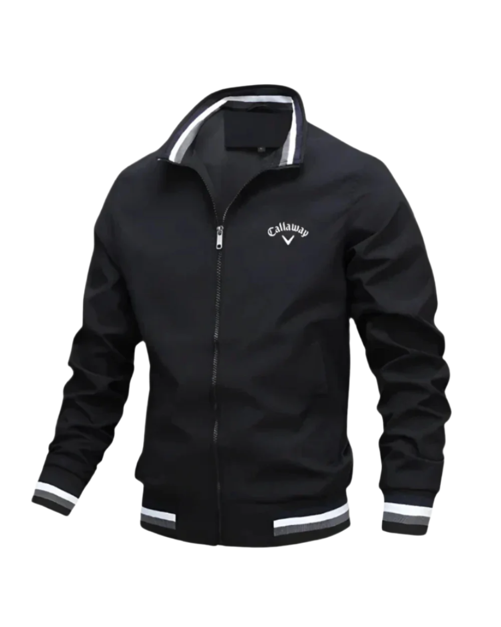 Lässige Jacke mit Reißverschluss