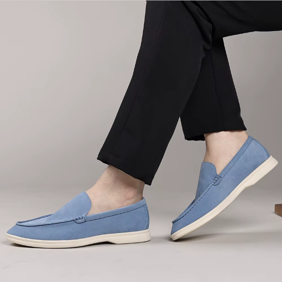 Klassische Wildleder-Loafer