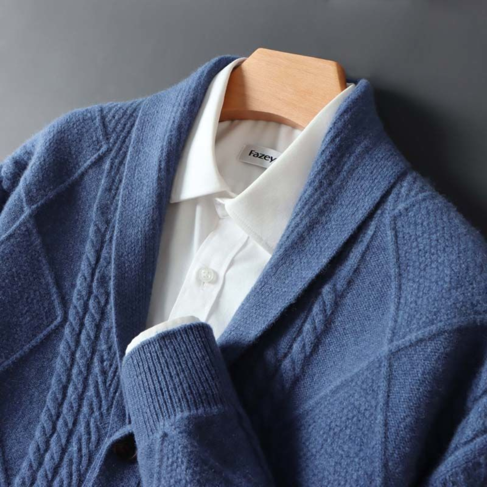 Savoca Strickjacke aus Merinowolle