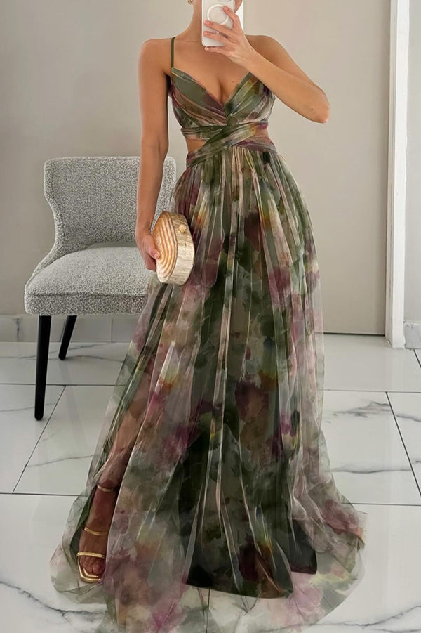 Elegantes langes Kleid