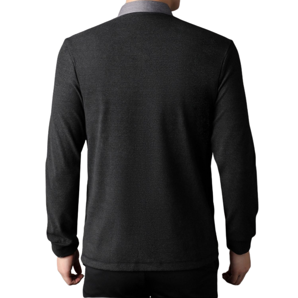 2-in-1-Shirt und Strickjacke