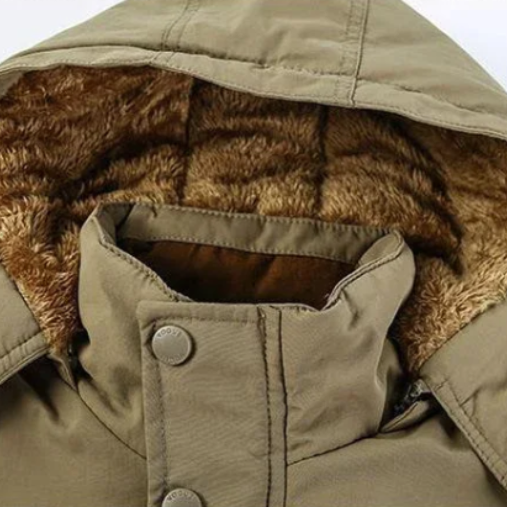 Hochwertige gepolsterte Winterjacke