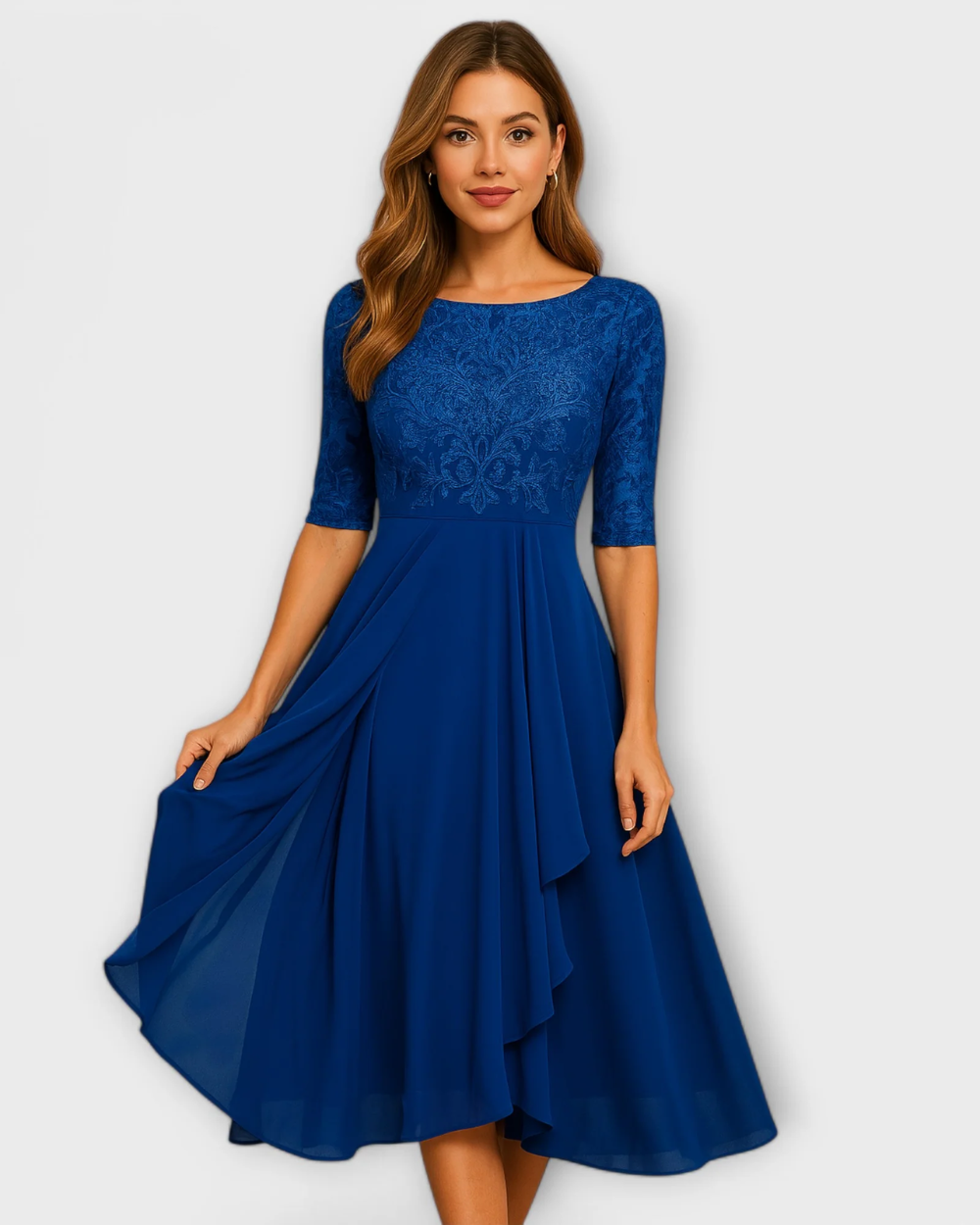 Schickes Frauenkleid