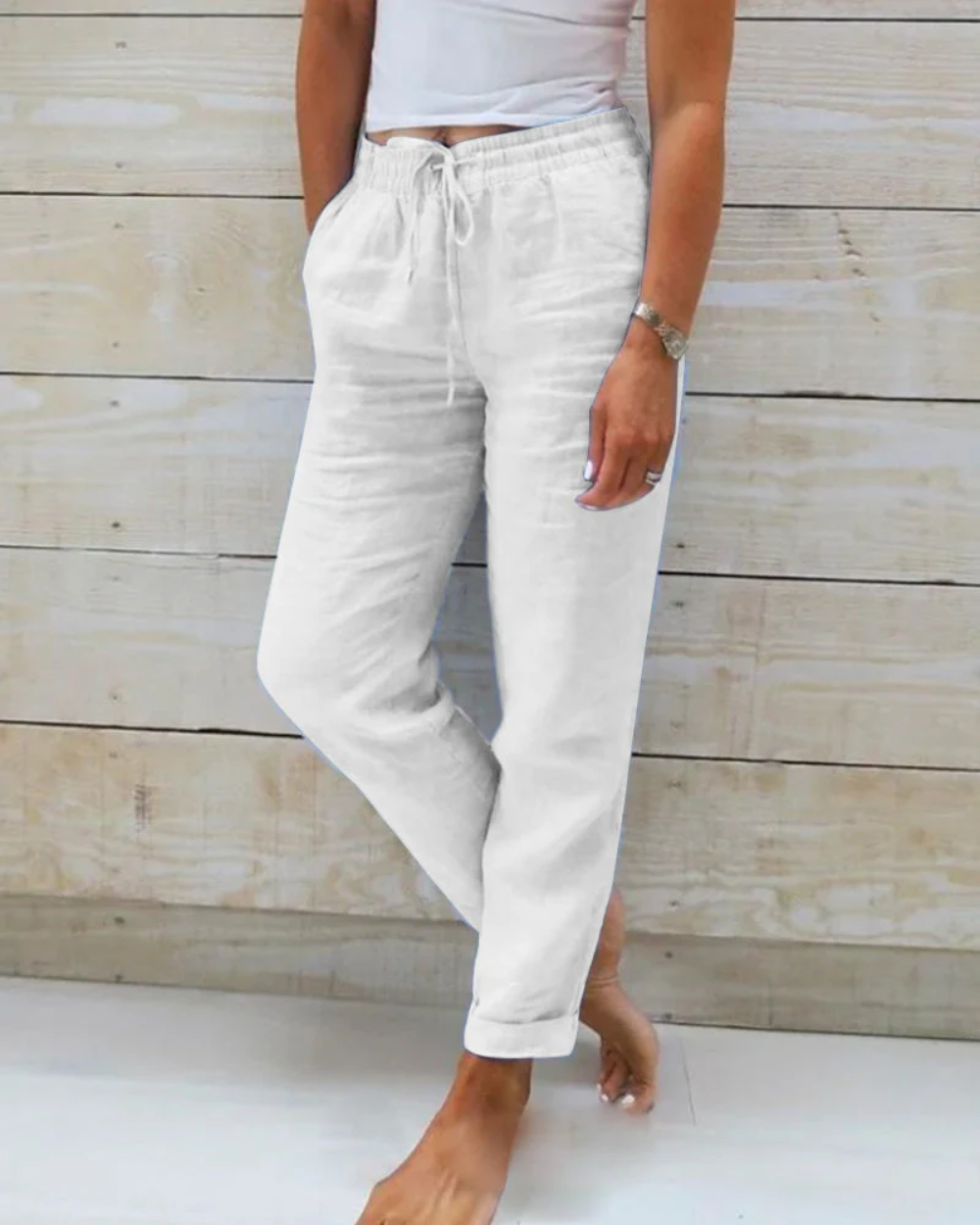 Bequeme Leinenhosen