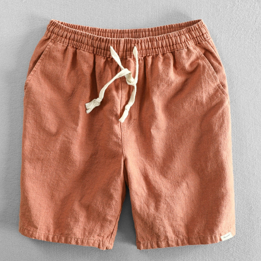 Shorts aus Baumwolle im japanischen Stil