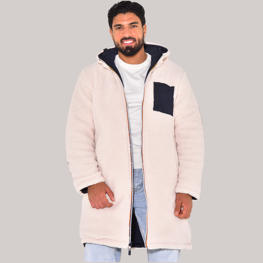 Elegante Fleece-Winterjacke