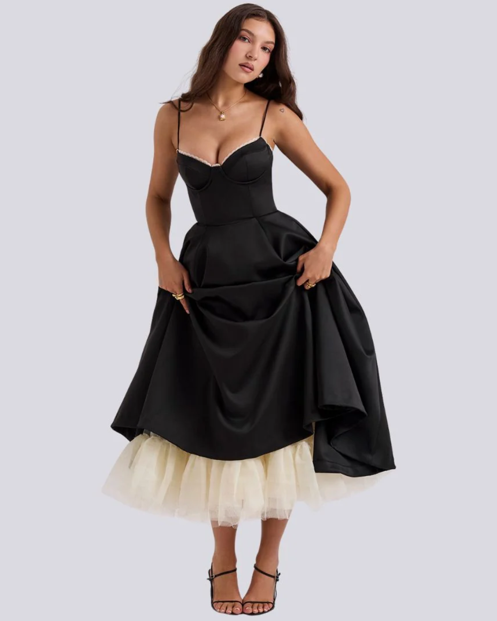 Bonaire Elegantes Maxikleid