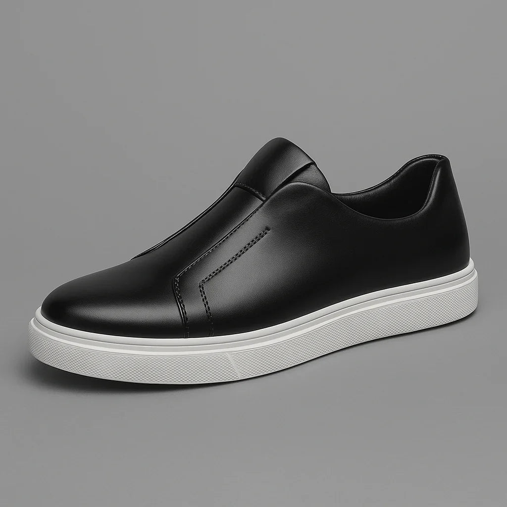 Elegante Lederschuhe zum Hineinschlüpfen