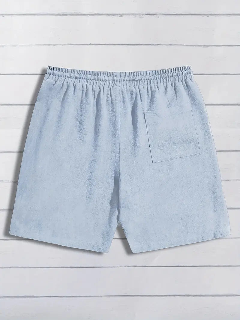 Lässige Leinen-Shorts
