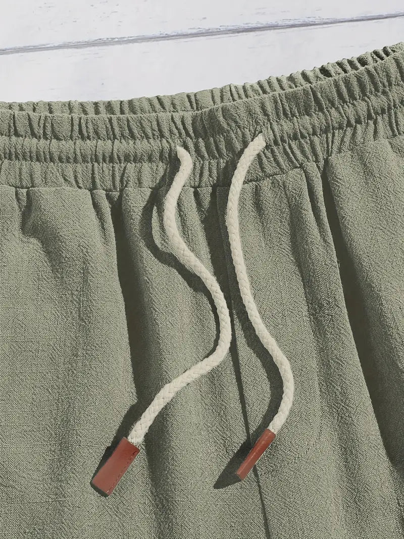 Lässige Leinen-Shorts