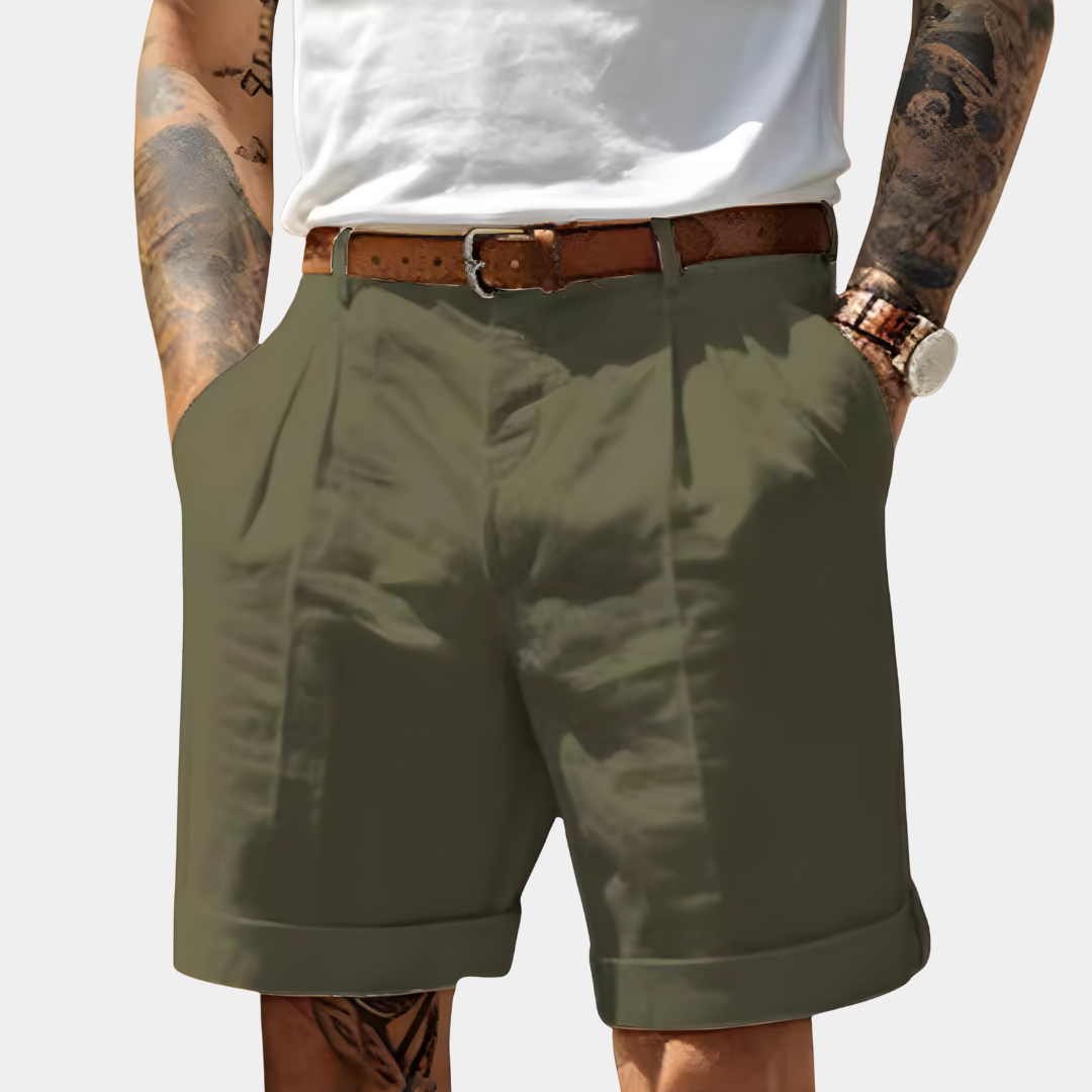 Lässige Baumwollshorts