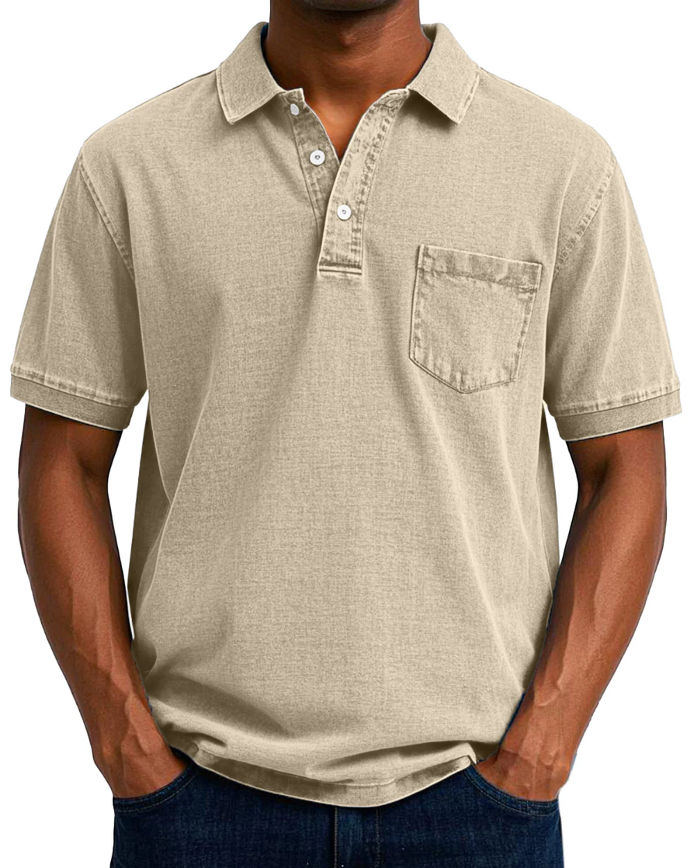 Vintage-Polo für Männer