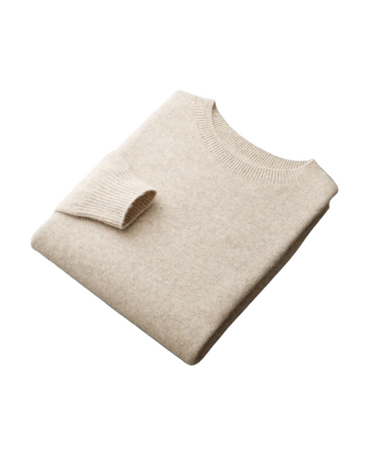 Vulcanus Pullover mit O-Ausschnitt aus Wolle