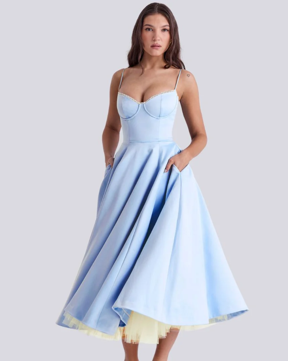 Bonaire Elegantes Maxikleid