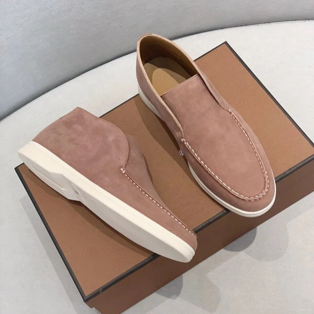 Lässige Wildleder-Loafer