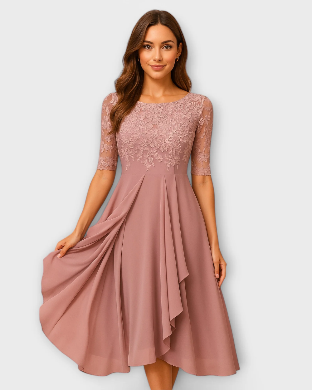 Schickes Frauenkleid