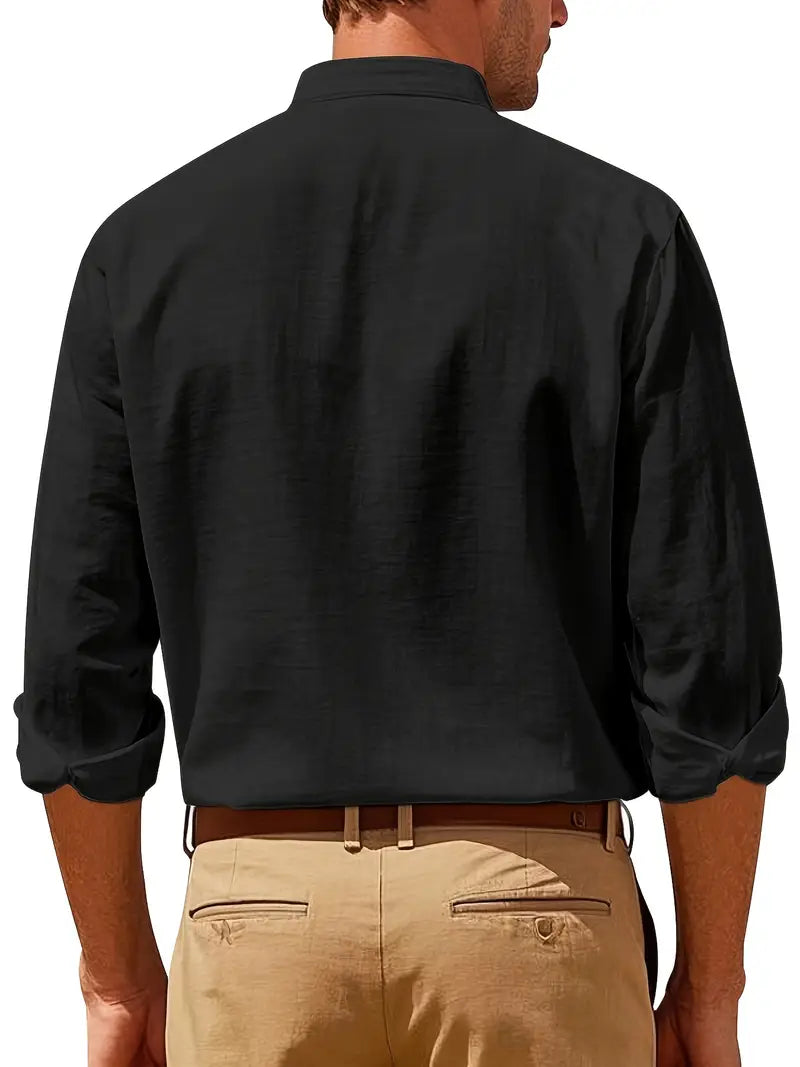 Elegantes Leinenhemd