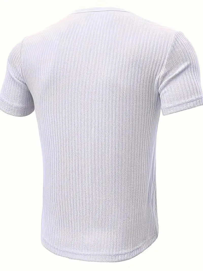 Elegant gemustertes T-Shirt