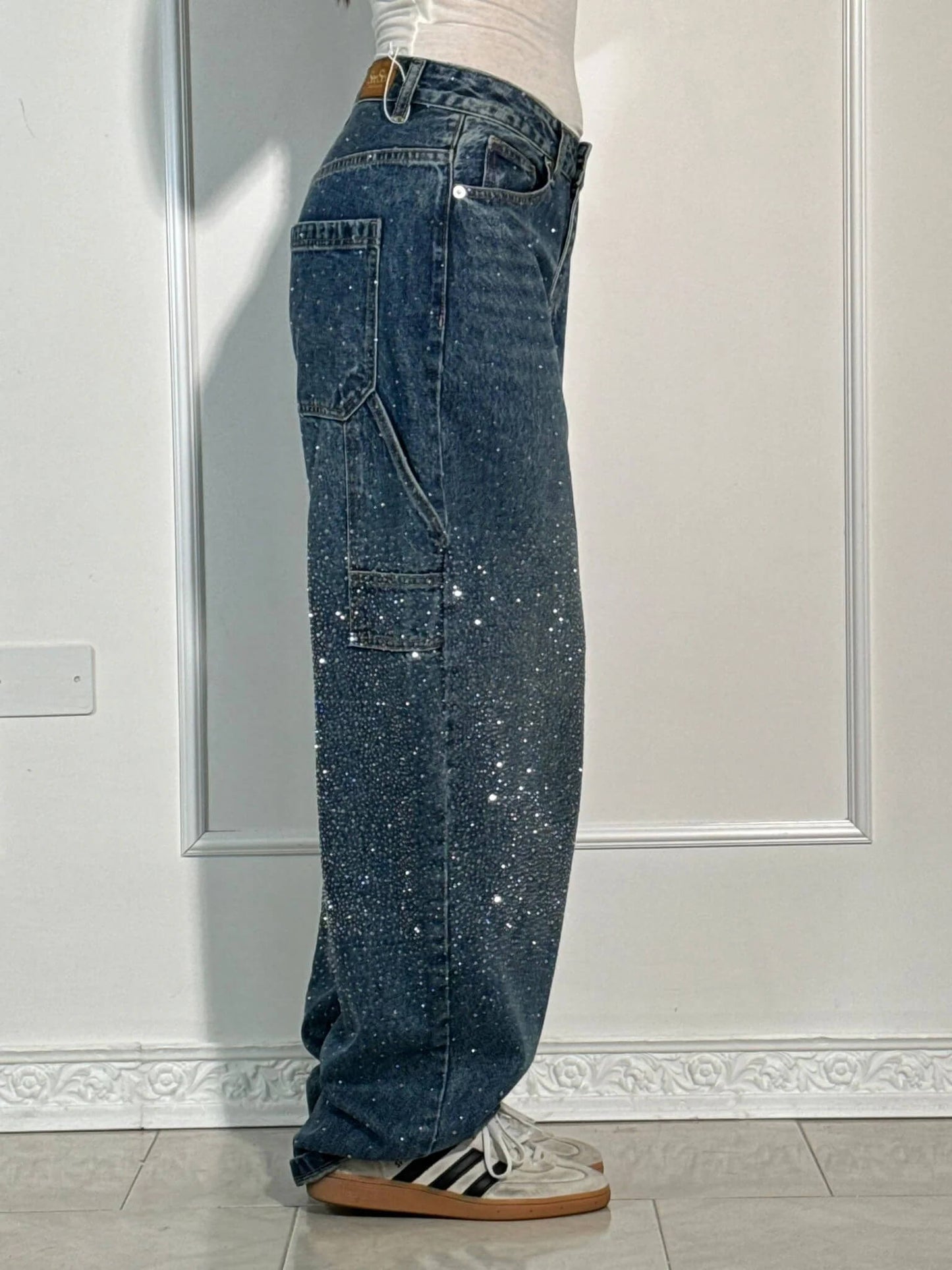 Elegante Jeans mit Glamour