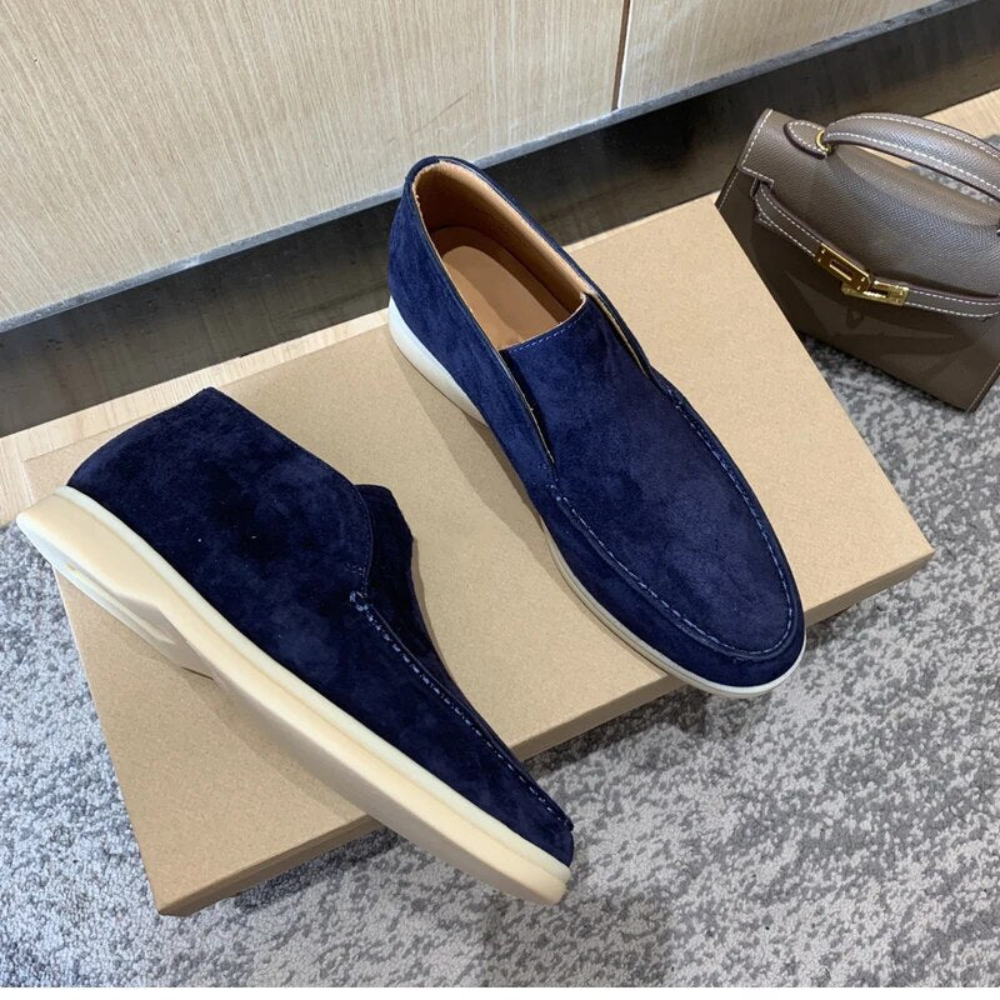 Lässige Wildleder-Loafer