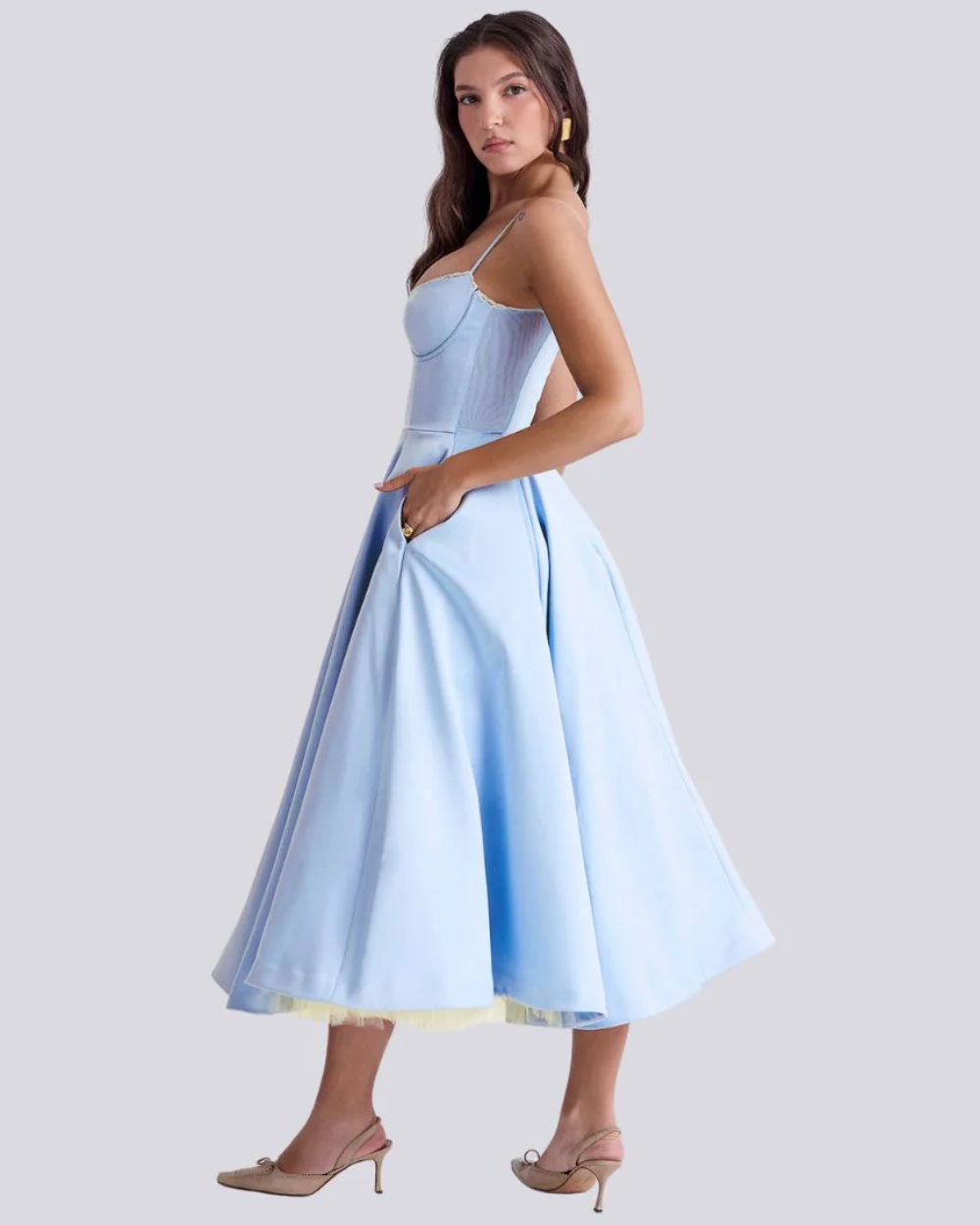 Bonaire Elegantes Maxikleid