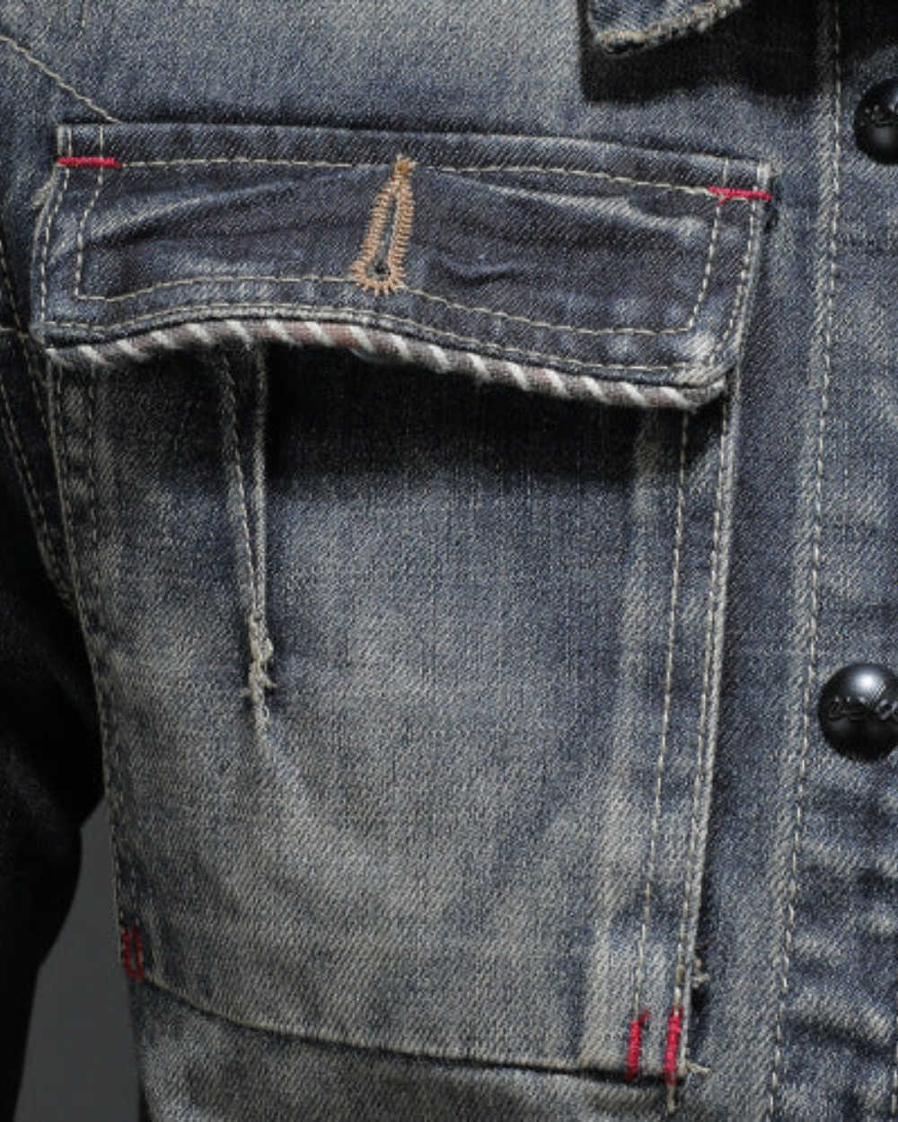 Premium-Denim-Jacke