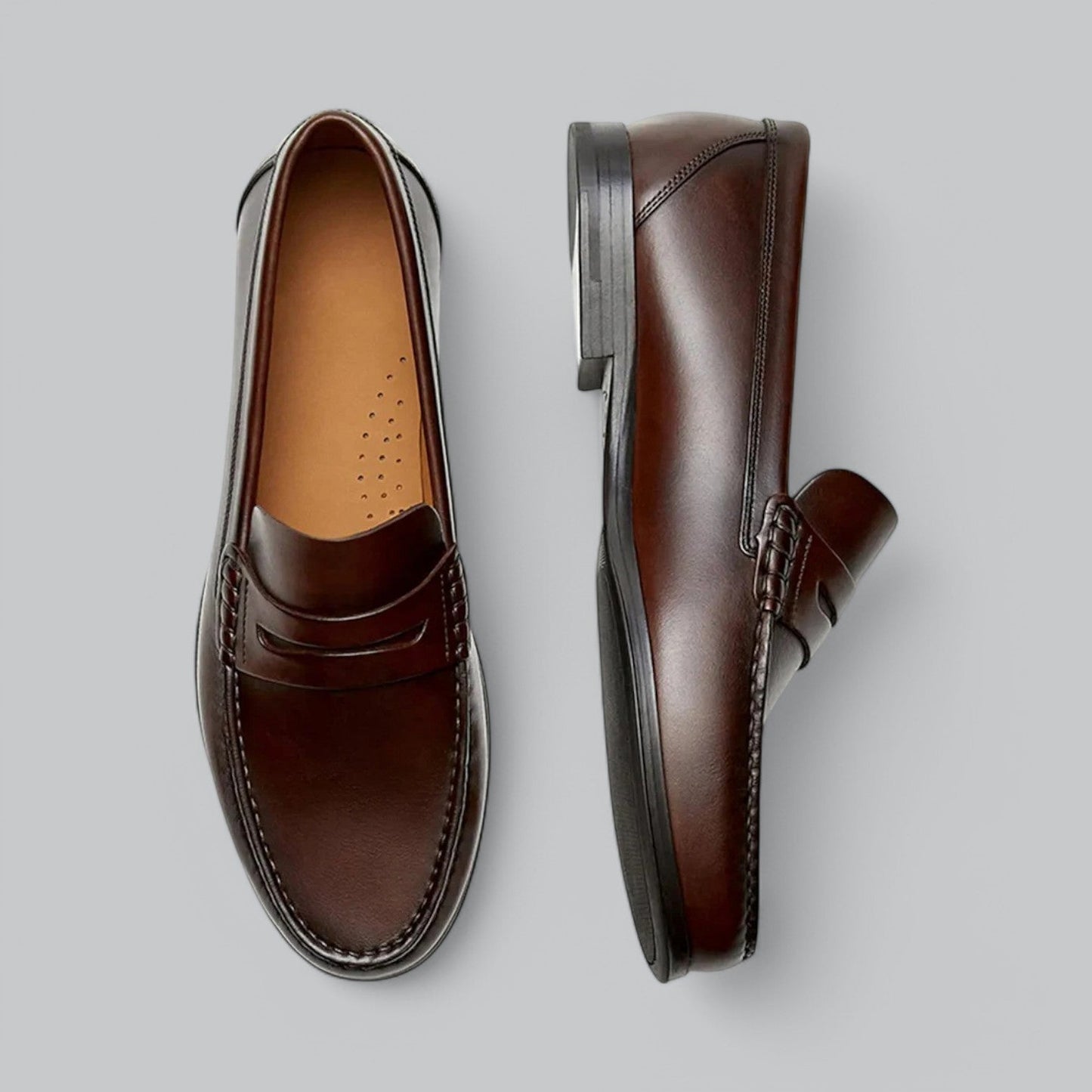 Schicke Penny Loafers aus Leder