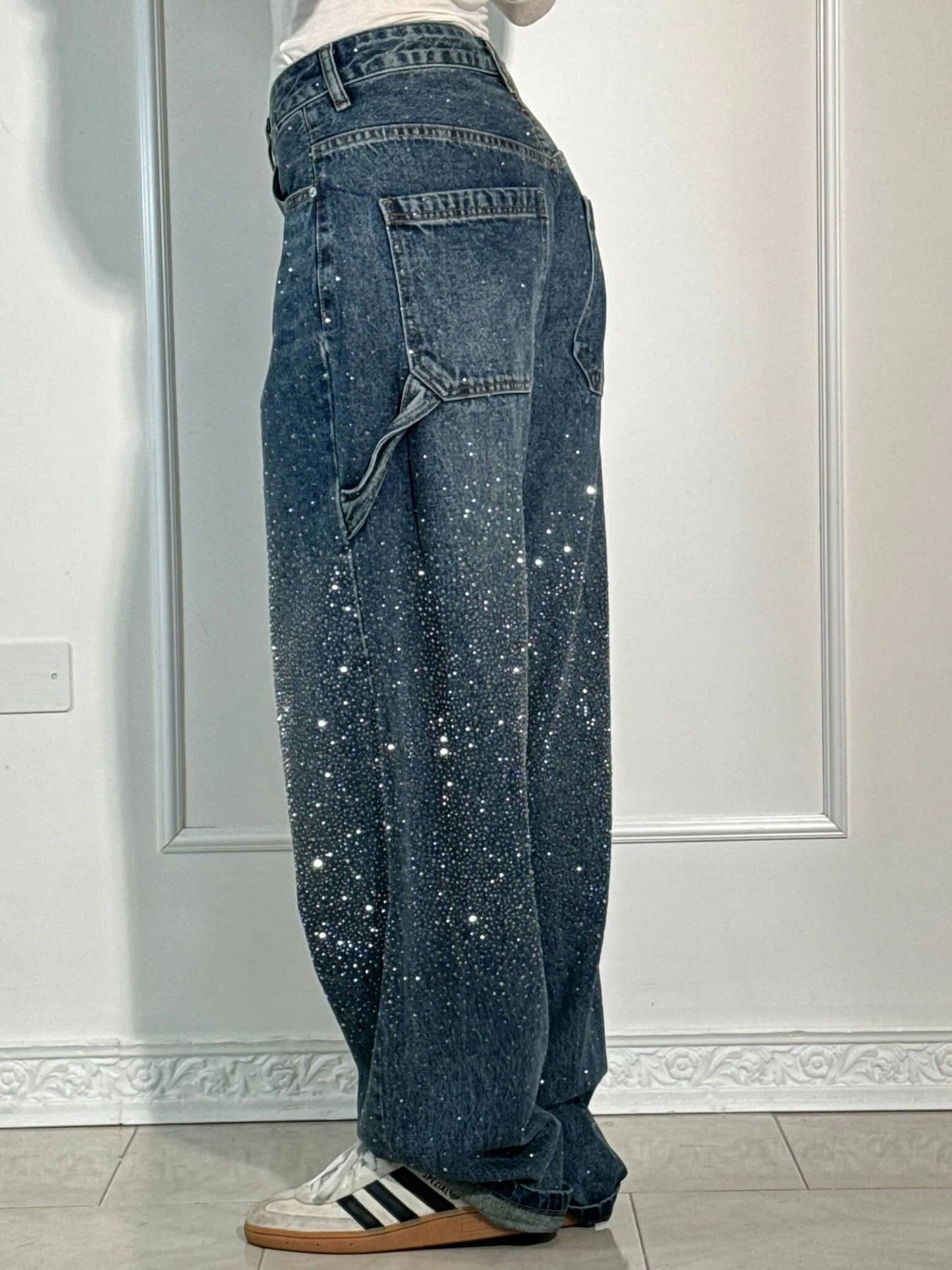 Elegante Jeans mit Glamour