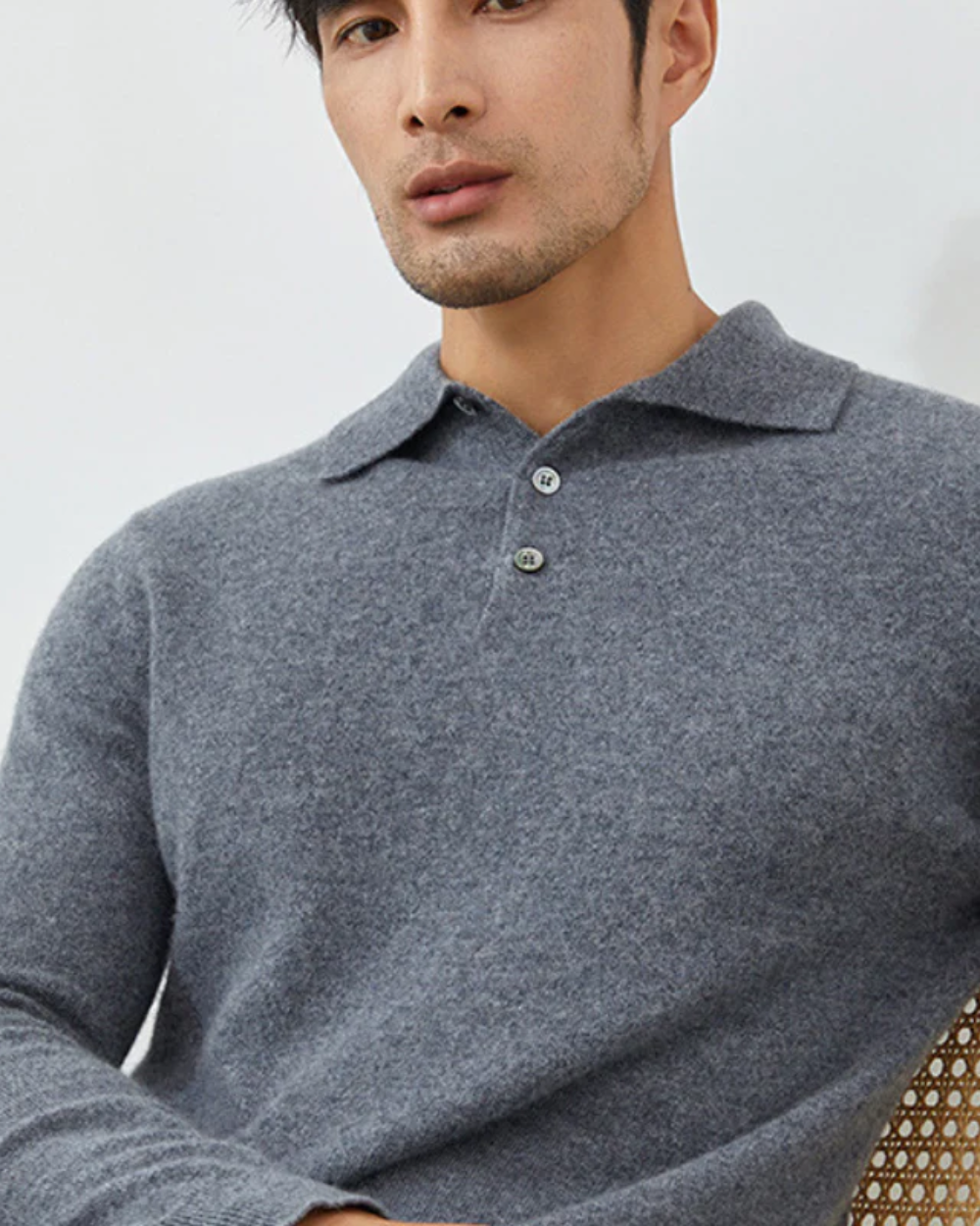 Ponza Kaschmir-Polopullover