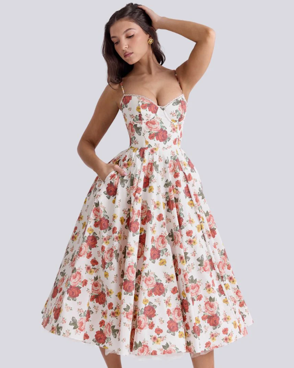 Bonaire Elegantes Maxikleid