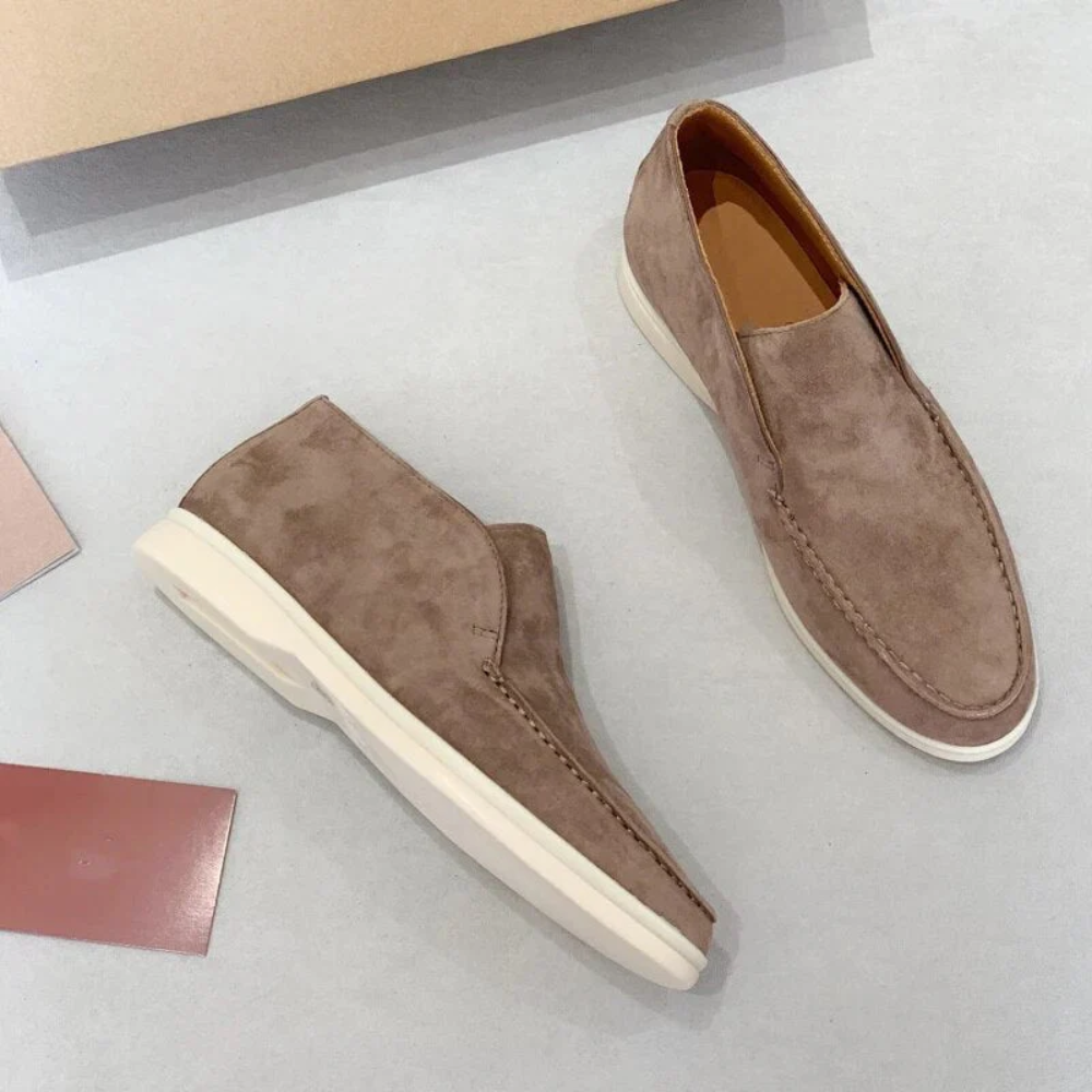 Lässige Wildleder-Loafer
