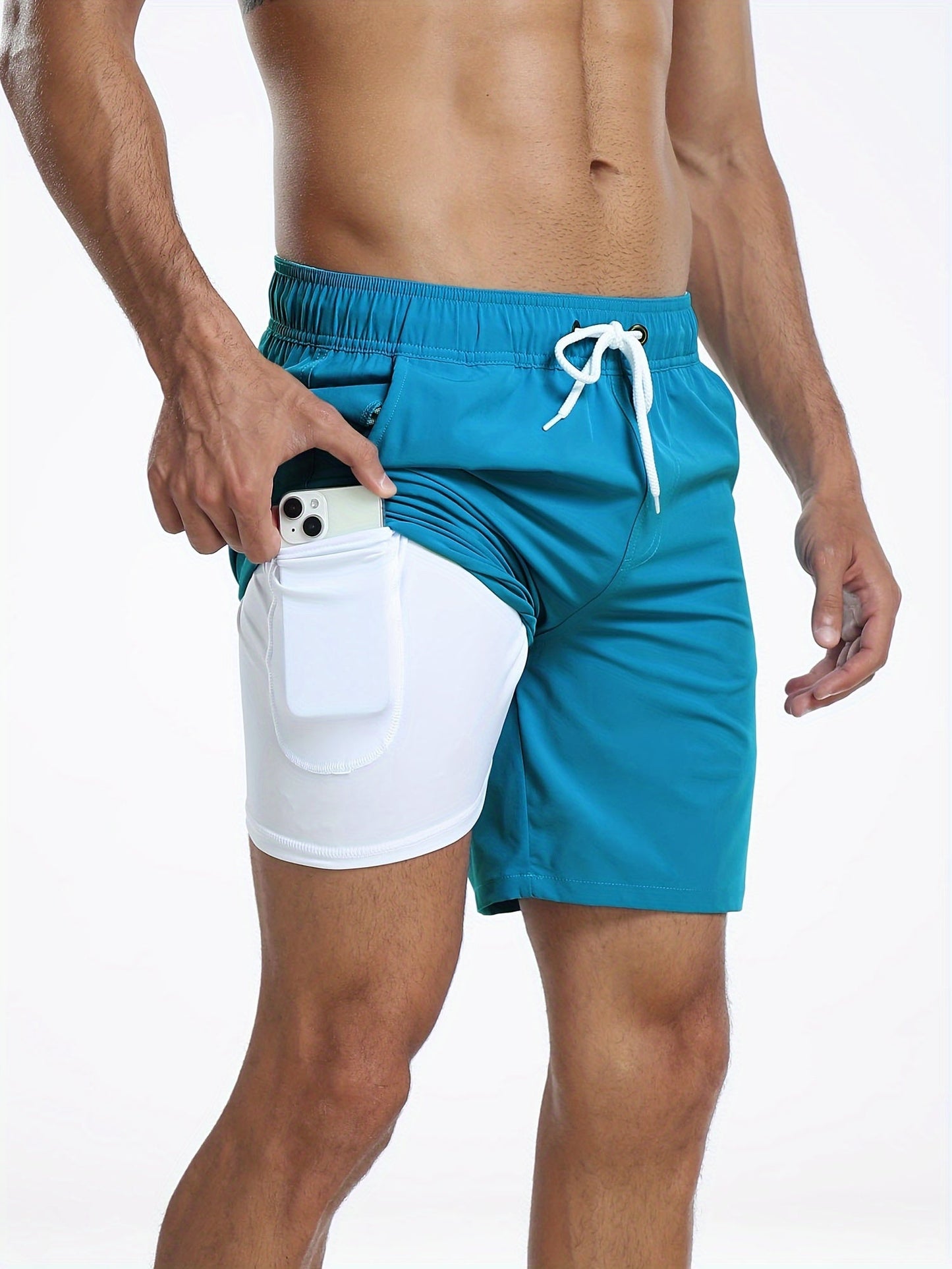 Badeshorts mit Taschen