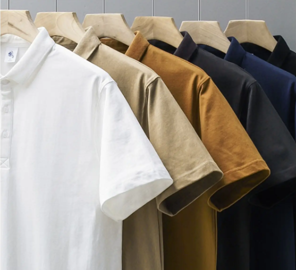 Herren-Poloshirt aus Baumwolle