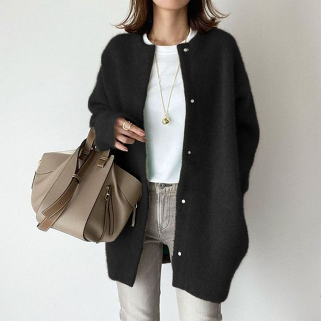 Paris Elegant Damen Strickjacke