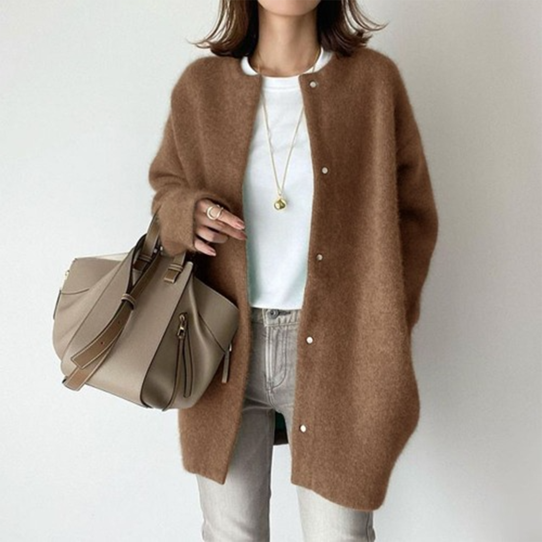 Paris Elegant Damen Strickjacke